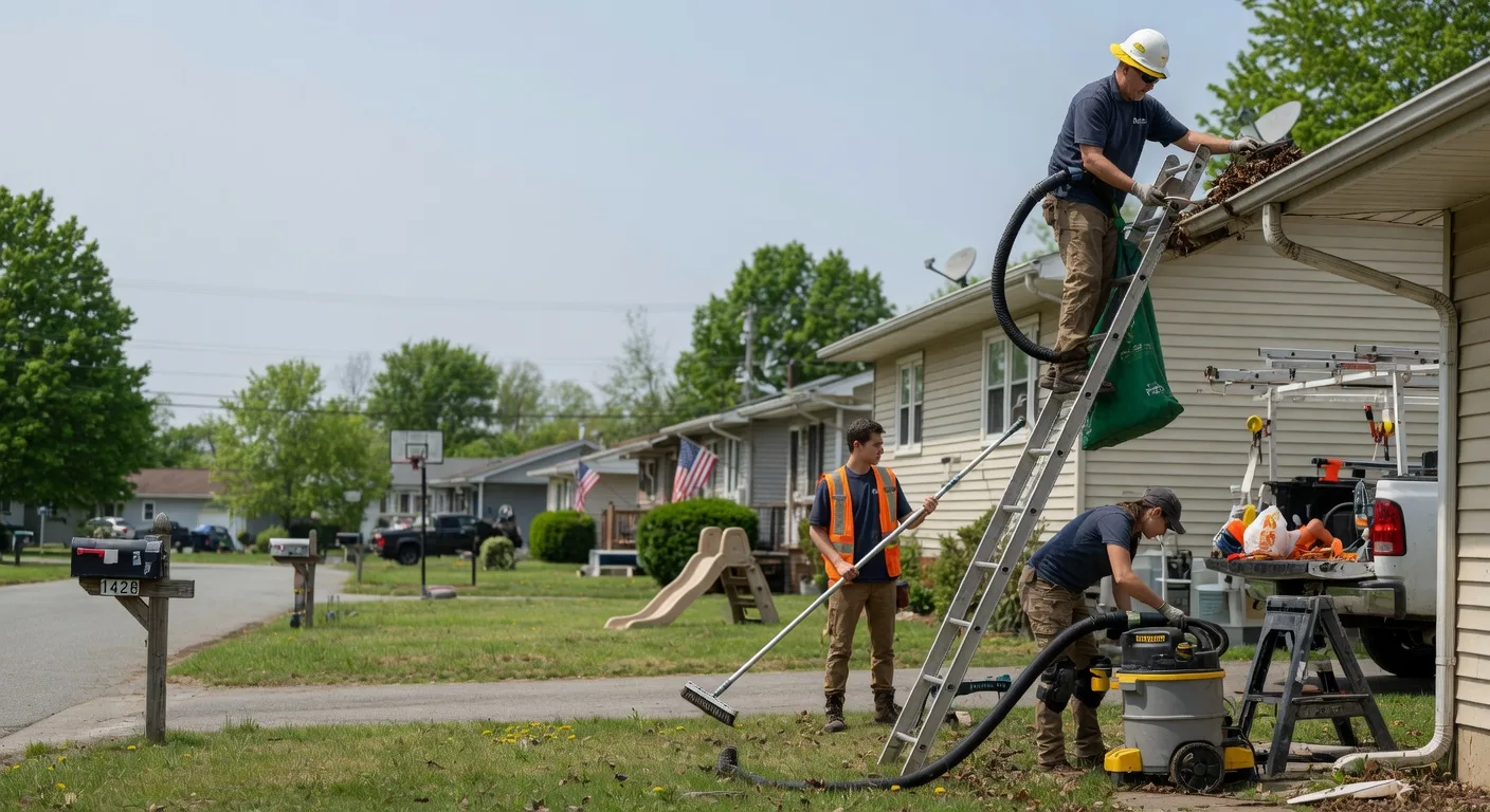 Gutter Installation in Clarksville, TN near me